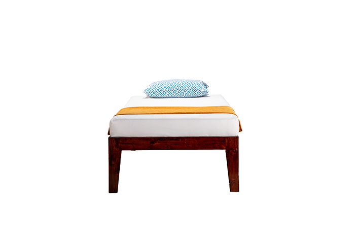 TR Teak Sleep Easy Single Bed Non Storage